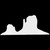 Plateu Mountain Vinyl Decal Sticker