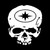 Polaris Skull Logo Quad Snowmobile Vinyl Decal Sticker