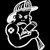 Bad Boy Firefighter Maltese Cross 1 Sticker
