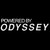 Powered By Odyssey Golf Die Cut Decal Sticker