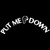 Put Me Down Toilet Seat Vinyl Decal Sticker