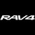 Rav4 Aftermarket Logo Graphic Decal Sticker