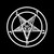 Baphomet Sabbatic Goat Pentagram Pagan Sticker