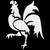 Rooster Wildlfie Decal