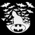 Batman Bats 1 Sticker
