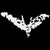Batman The Dark Knight Rises Chalk Logo Decal Sticker
