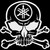 Skulls s Yamaha Skull And Crossbones Decal