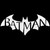 Batman W Font Decal Sticker