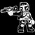Star Wars Lego Boba Fett Decal Sticker