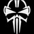 The Punisher Tribal Skull 2 Vinyl Decal Sticker