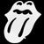 The Rolling Stones Glitter Tongue Decal Sticker