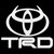 Toyota Racing Decal Sticker