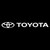 Toyota Windshield 2 Decal Sticker