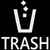 Trash Can Sign 5 Vinyl Decal Sticker