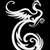 Tribal Peacock Bird 1 Vinyl Decal Sticker