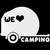 We Love Camping Vinyl Decal Sticker