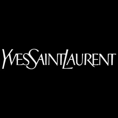 Yves Saint Laurent Logo Decal Sticker
