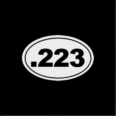 223 Euro Style Decal