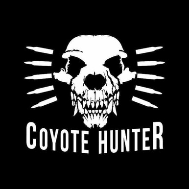 Coyote Hunter Hunting Sticker