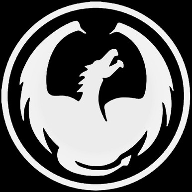 Dragon Sunglasses Logo Sticker
