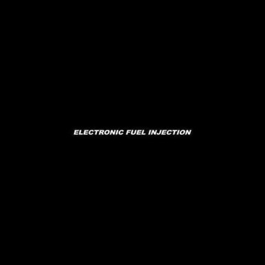 Electronic Fuel Injection Decal Sticker