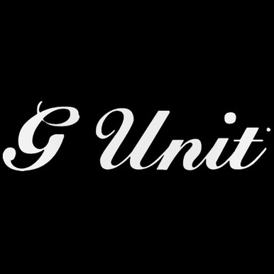 G Unit Logo Decal Sticker