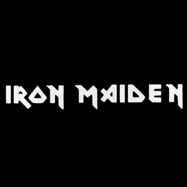 Iron Maiden Logo 1 Decal Sticker