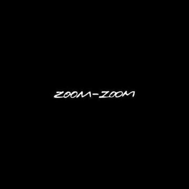 Zoooooom Sticker Mazda Zoom Zoom Decal Sticker