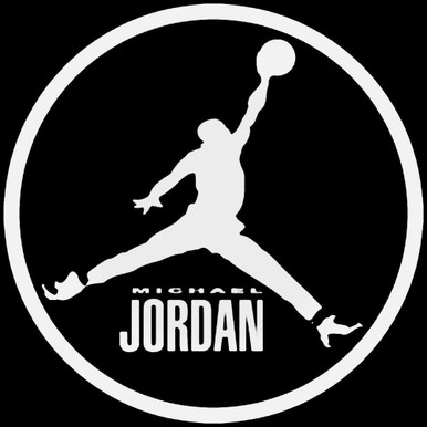 Michael Jordan Logo Decal Sticker
