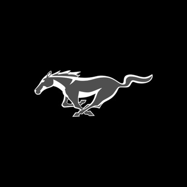 Mustang Logo Couleurs Vinyl Decal Sticker