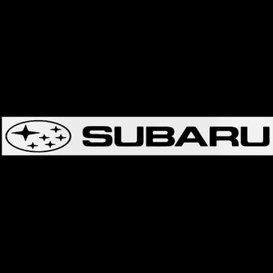 Subaru Windshield Banner 1 Vinyl Decal Sticker