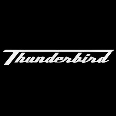 thunderbird 350 modified sticker