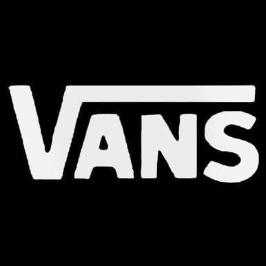 vans logo sticker