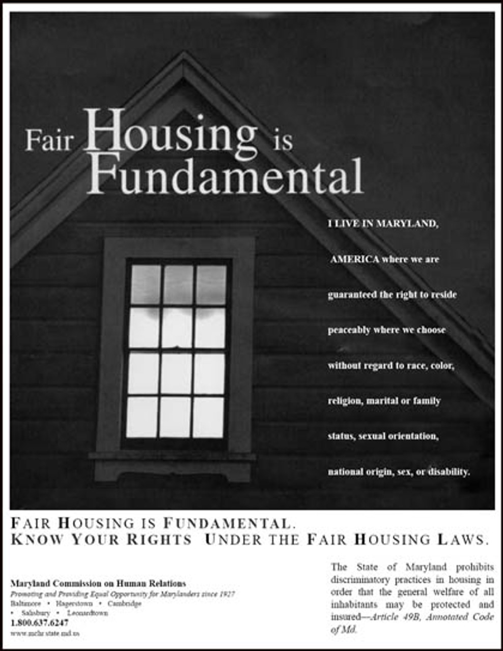 maryland-fair-housing-poster for Free Printable Fair Housing Poster Maryland Fair Housing Poster for Free Printable Fair Housing Poster