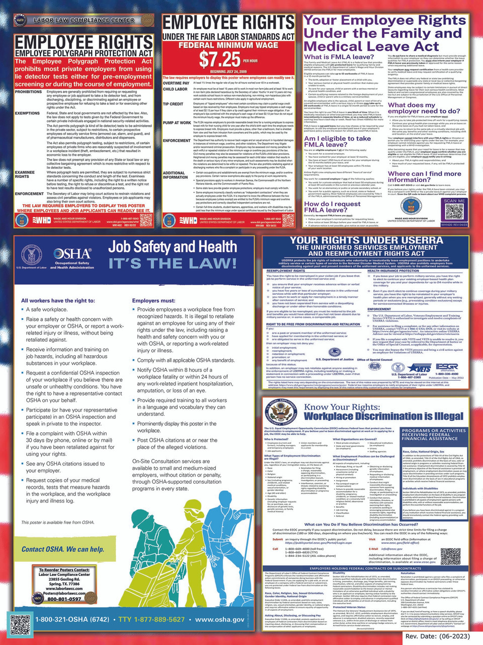 Federal Labor Law Poster Poster Compliance Center, 50% OFF