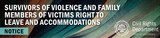 California Introduces New “Survivors of Violence” Notice to be Given to Employees