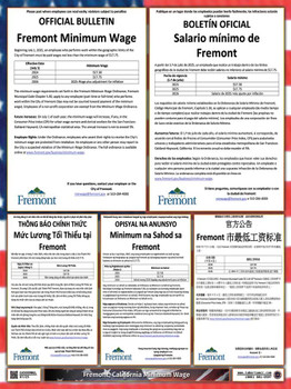 Fremont, California Supplemental Poster