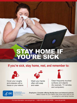 Stay Home If You're Sick poster