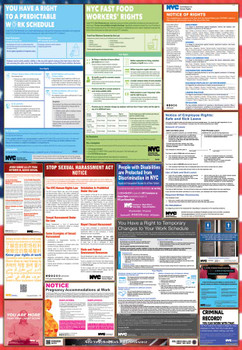 New York City, New York Full Multi-Ordinance Poster