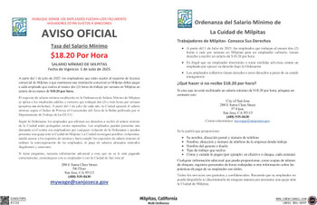 Milpitas, California Complete Local Ordinance Supplemental Poster