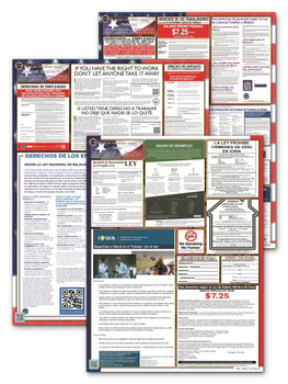 Iowa, Federal, and Contractor Poster Set