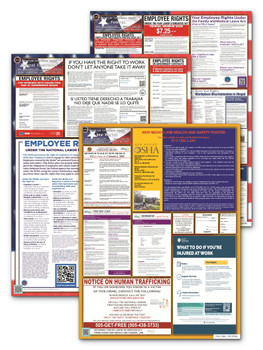 New Mexico, Federal, and Contractor Poster Set