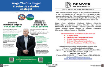 Denver, Colorado Multi-Ordinance Supplemental Poster