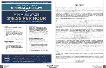 Flagstaff, Arizona Multi-Ordinance Supplemental Poster