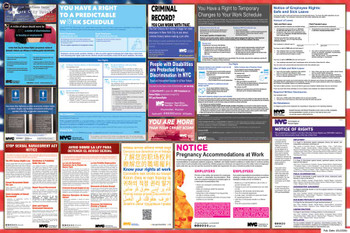 New York, New York Retail Multi-Ordinance Poster