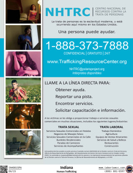 Indiana Human Trafficking Supplement