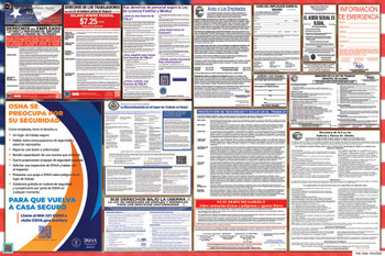 Alaska Labor Law Posters State and Federal Combo