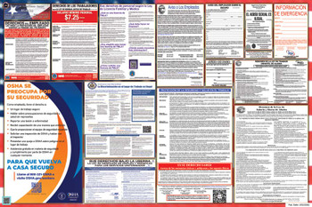 Alaska Labor Law Posters State and Federal Combo