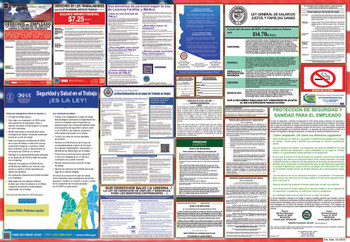 Arizona Labor Law Posters State and Federal Combo