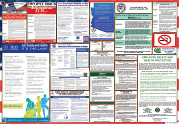 Arizona Labor Law Posters State and Federal Combo